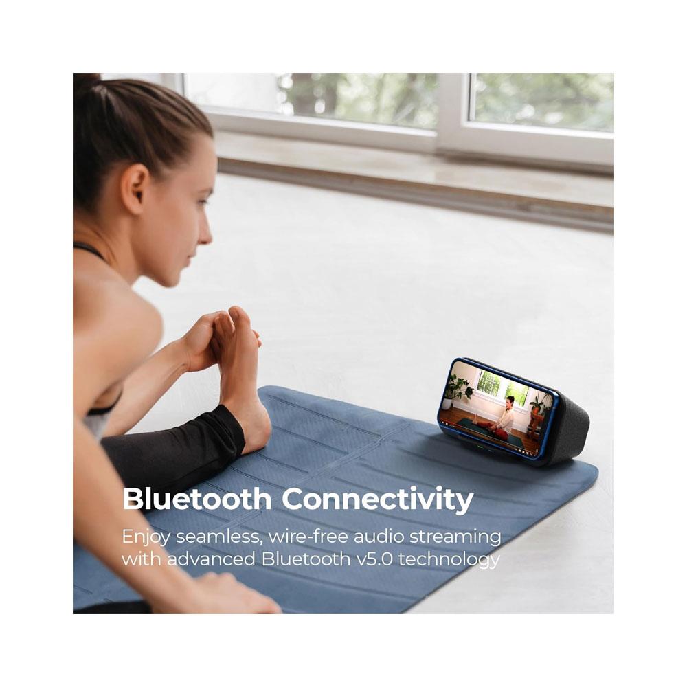i-box Podium 2 Bluetooth Speaker With Wireless Charging Stand 2x 3W Stereo - Black