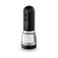 Tower Good Food Duo Salt And Pepper Mill With Adjustable Ceramic Grinders - Black With Brushed Chrome Accents