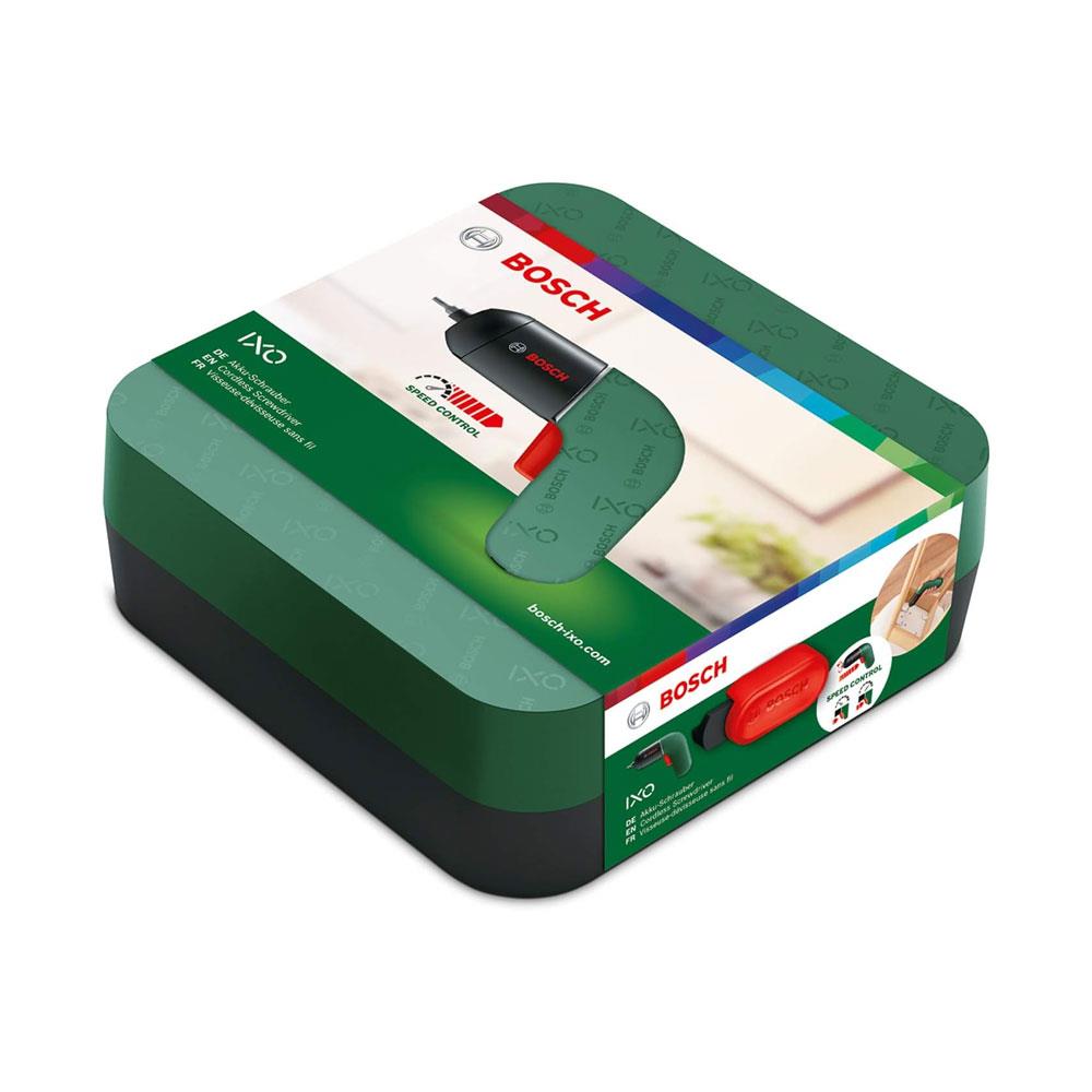 Bosch IXO 6 Cordless Screwdriver 6th Generation Variable Speed Control Rechargeable With Micro USB-Cable - Green