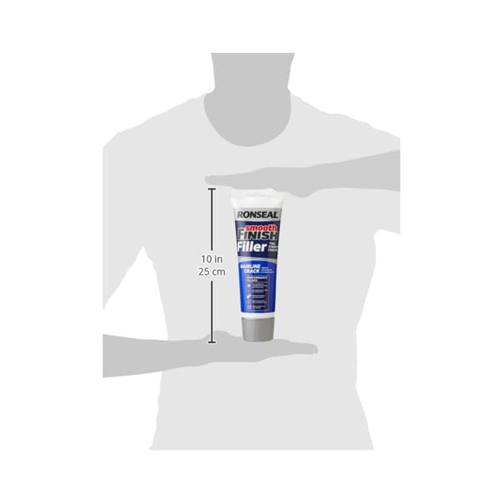 Ronseal Smooth Finish Filler Hairline Crack 330g - White