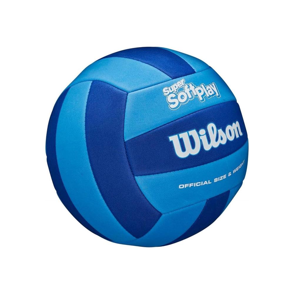 Wilson Super Soft Volleyball Ball Size 5 - Royal/Navy Secondary image