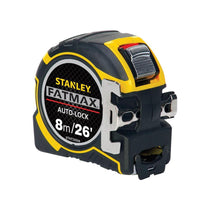 Stanley FatMax Autolock Pocket Tape 8m/26ft 0-33-504 - Yellow/Black