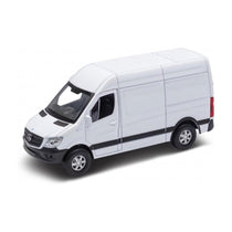 Peterkin Mercedes Benz Sprinter Toy Vehicle Diecast Pull Back & Go Van - White