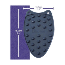 The Quilted Bear Mini Iron Rest Mini Silicone Heat Resistant Iron Pads - Navy Blue