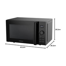 Statesman Solo Digital Microwave With 11 Power Levels 8 Cooking Programmes 800W 20 Litres - Black