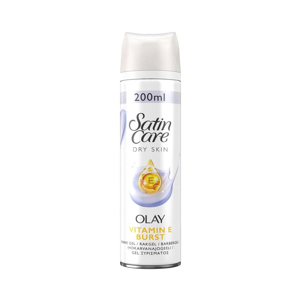 Gillette Satin Care Women's Shave Gel Vitamin E Burst With Olay - 200ml Main image