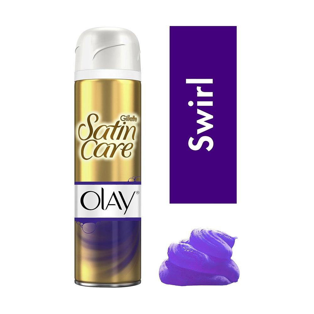 Gillette Satin Care Women's Shave Gel Vitamin E Burst With Olay - 200ml