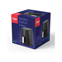 Judge Electricals Air Fryer Non-Stick Multicooker 1400W 4 Litres - Black