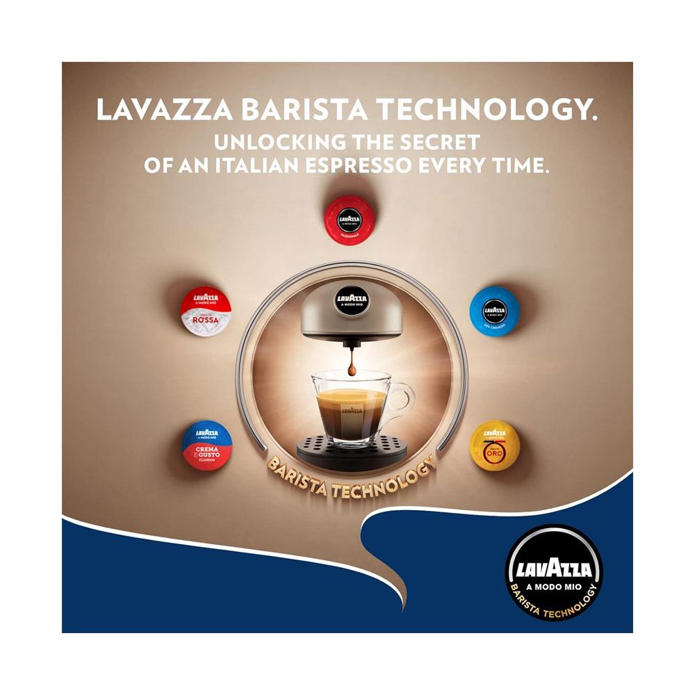 Lavazza A Modo Mio Jolie & Milk EVO Coffee Machine 1250W 0.6 Litres - White