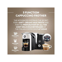 Lavazza A Modo Mio Jolie & Milk EVO Coffee Machine 1250W 0.6 Litres - White