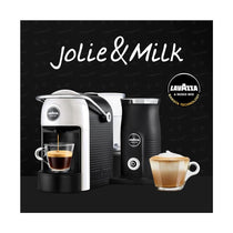 Lavazza A Modo Mio Jolie & Milk EVO Coffee Machine 1250W 0.6 Litres - White