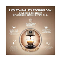 Lavazza A Modo Mio Desea Capsule Pod Coffee Machine Fully Automatic 1500W 1 Litres - White Cream
