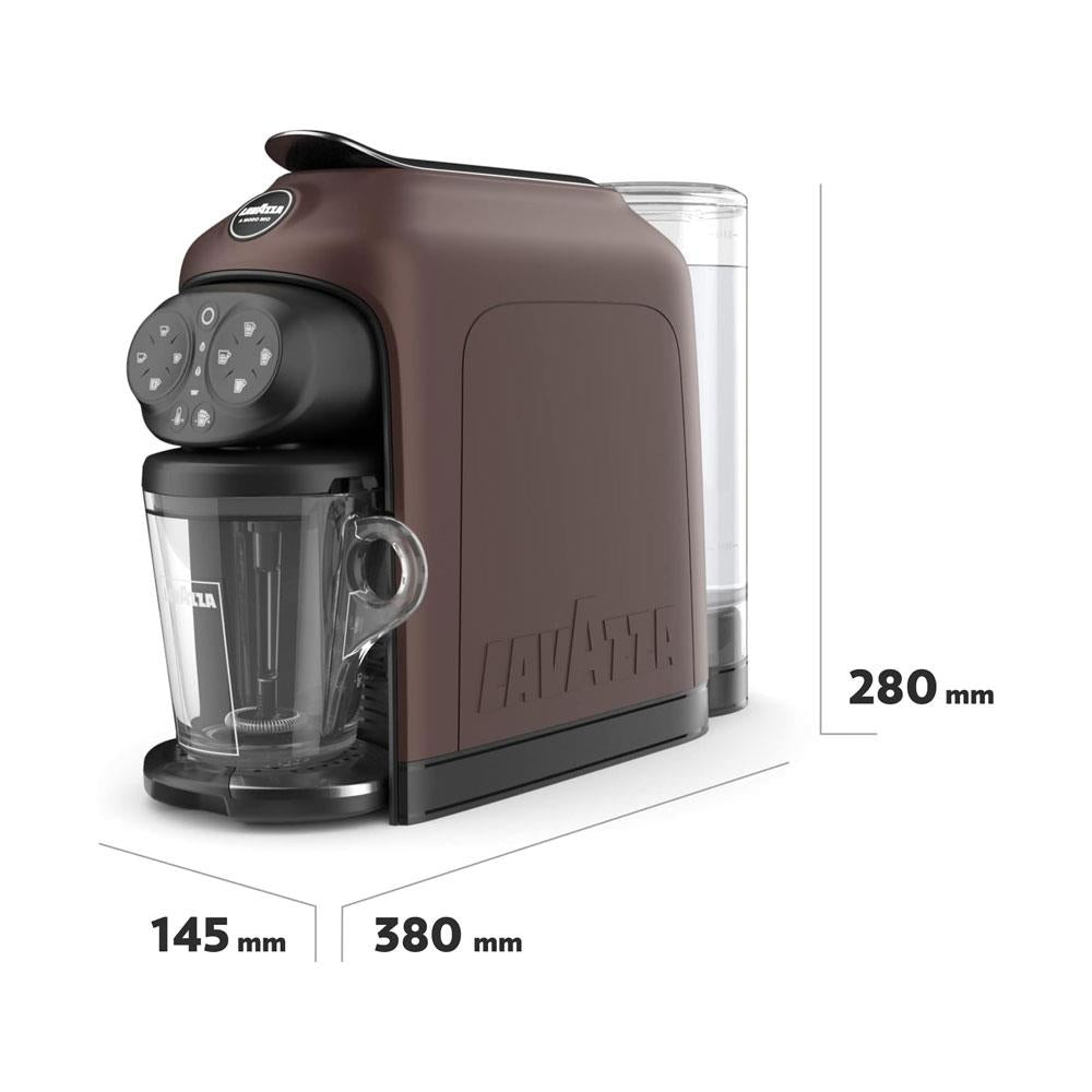 Lavazza A Modo Mio Desea Capsule Pod Coffee Machine Fully Automatic 1500W 1 Litres - Walnut Secondary image