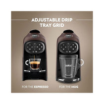 Lavazza A Modo Mio Desea Capsule Pod Coffee Machine Fully Automatic 1500W 1 Litres - Walnut