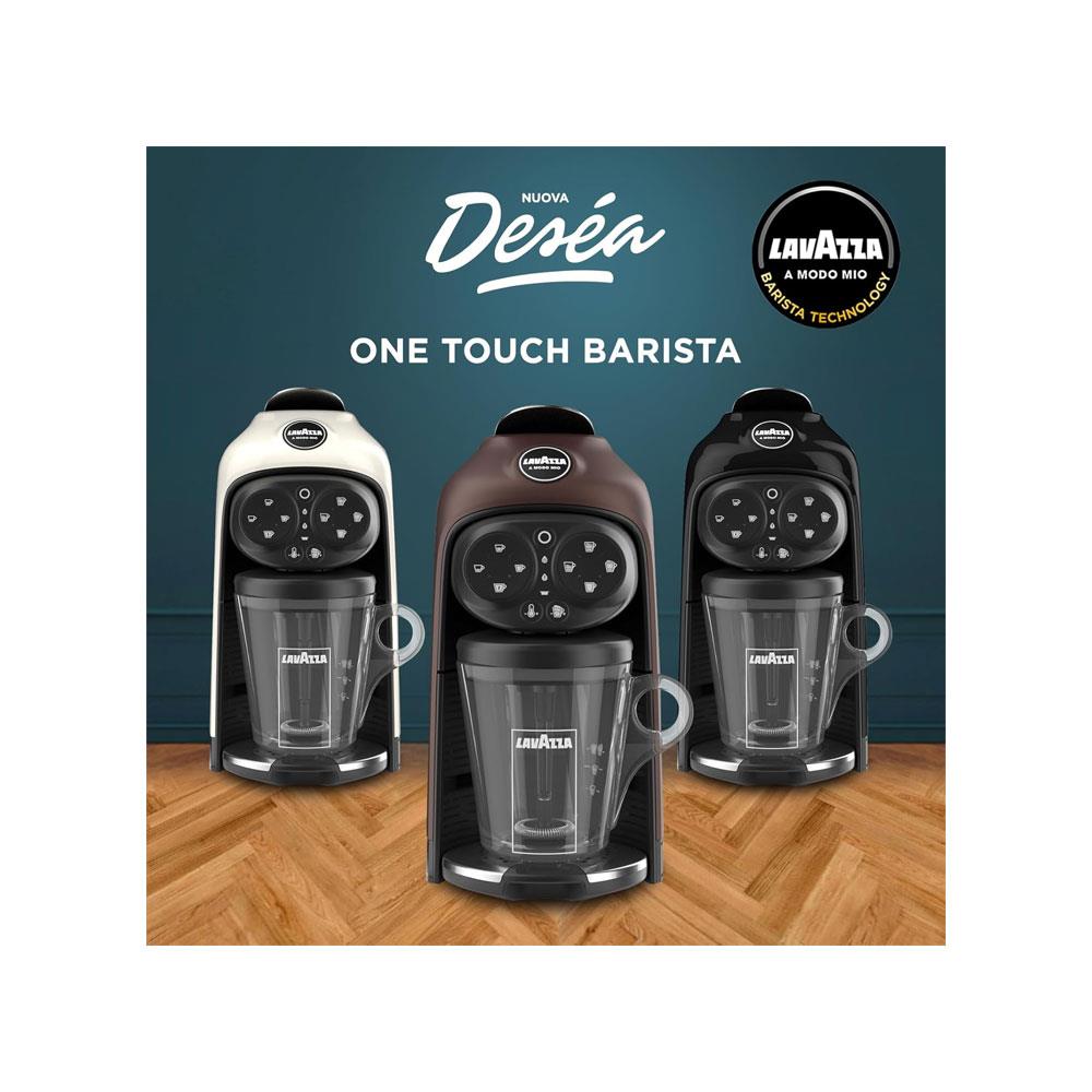 Lavazza A Modo Mio Desea Capsule Pod Coffee Machine Fully Automatic 1500W 1 Litres - Walnut