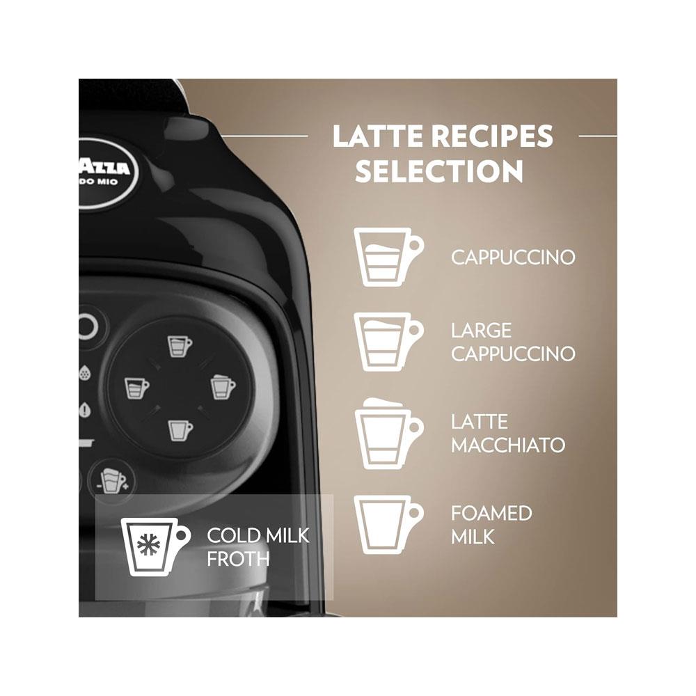 Lavazza A Modo Mio Desea Capsule Pod Coffee Machine Fully Automatic 1500W 1 Litres - Black