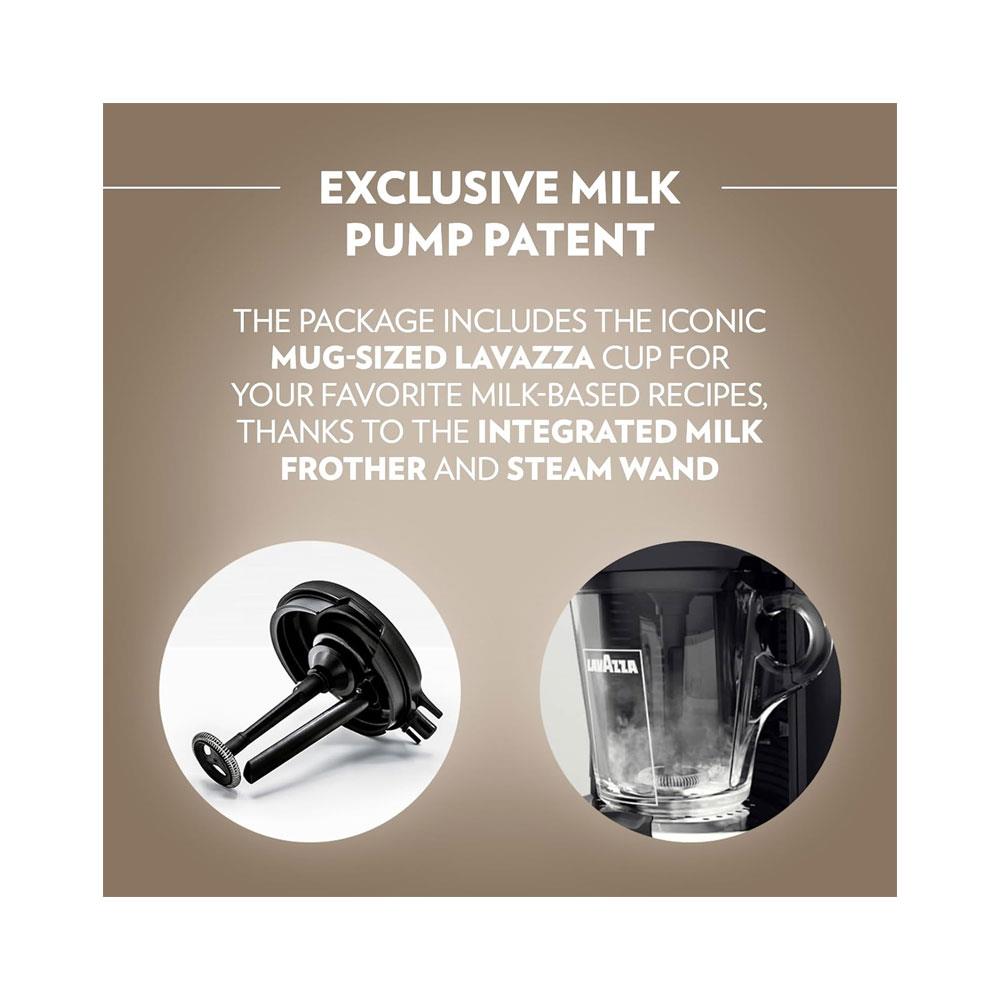 Lavazza A Modo Mio Desea Capsule Pod Coffee Machine Fully Automatic 1500W 1 Litres - Black
