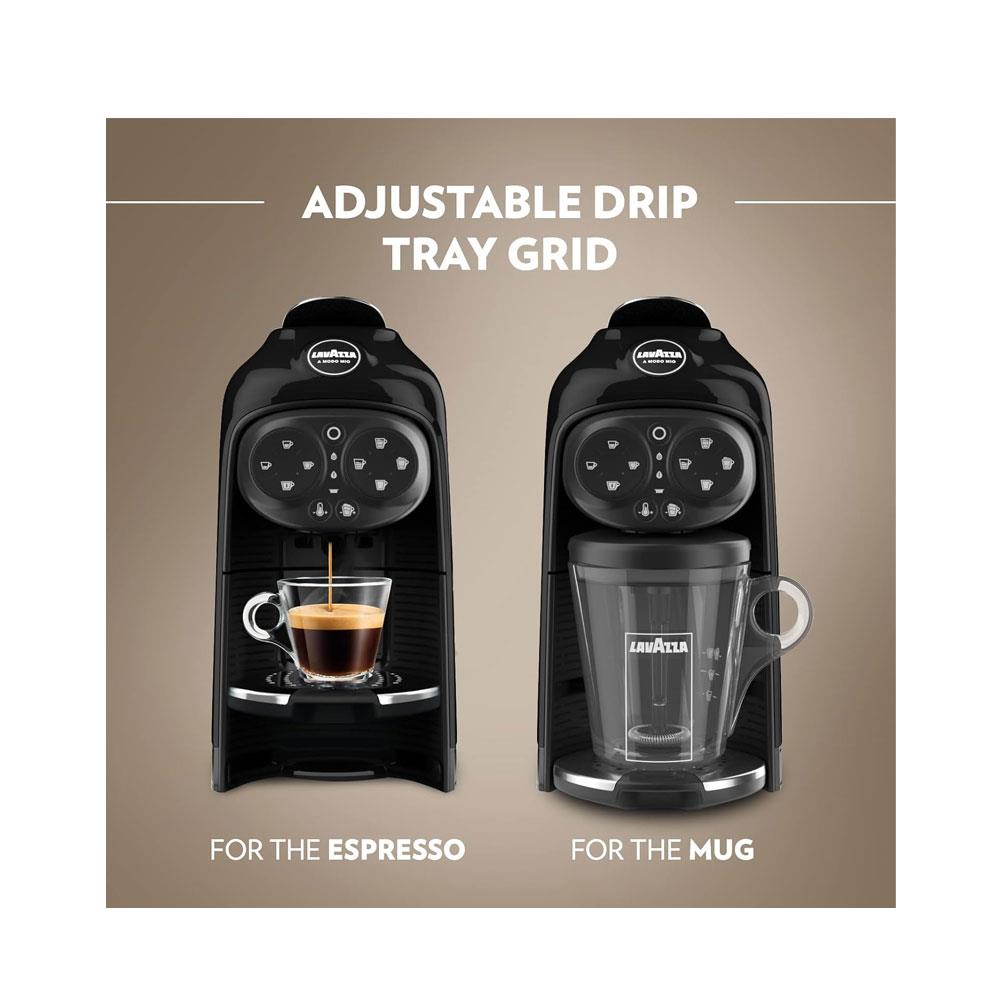 Lavazza A Modo Mio Desea Capsule Pod Coffee Machine Fully Automatic 1500W 1 Litres - Black