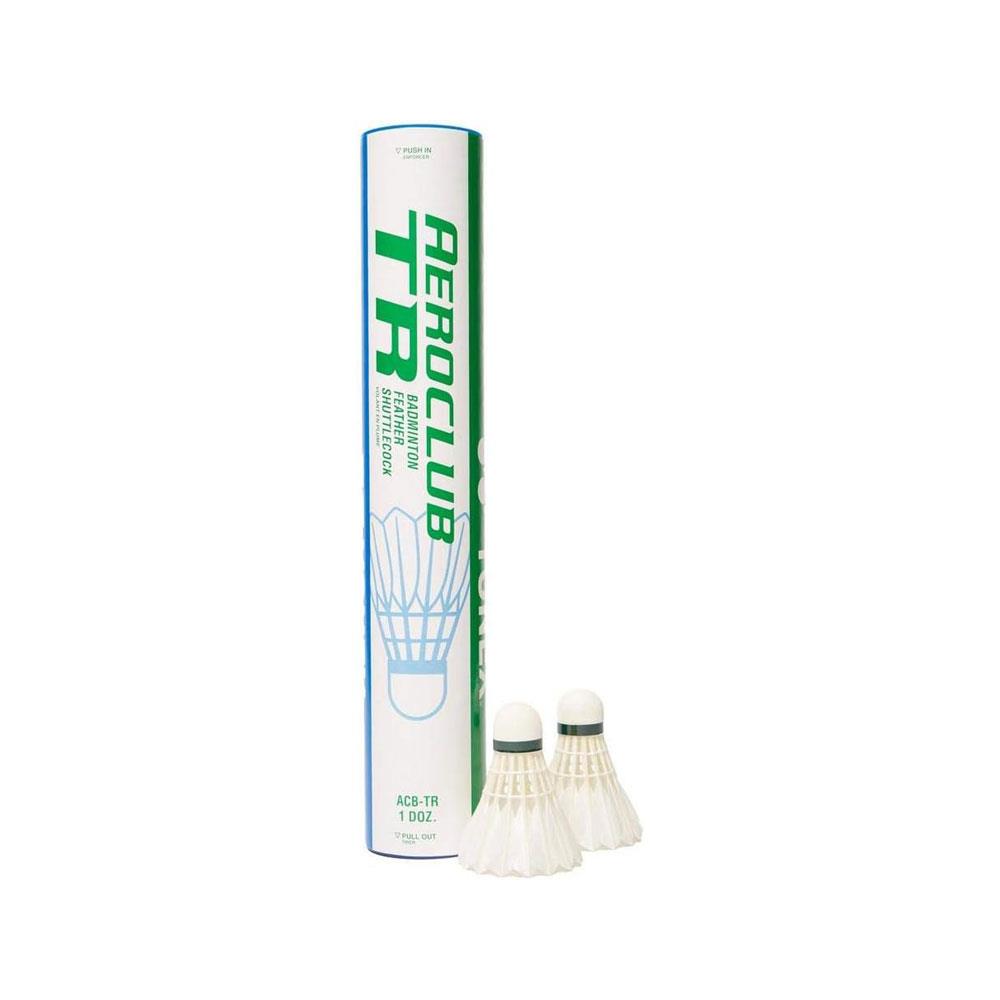 Yonex Aeroclub TR Shuttles (Tube of 12) - White Main image