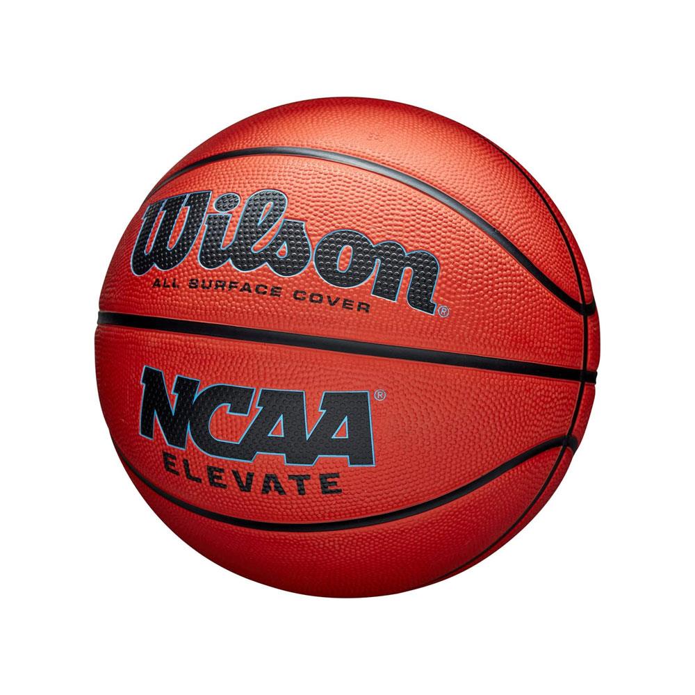 Wilson NCAA Elevate Basketball Ball Size 7 - Orange/Black
