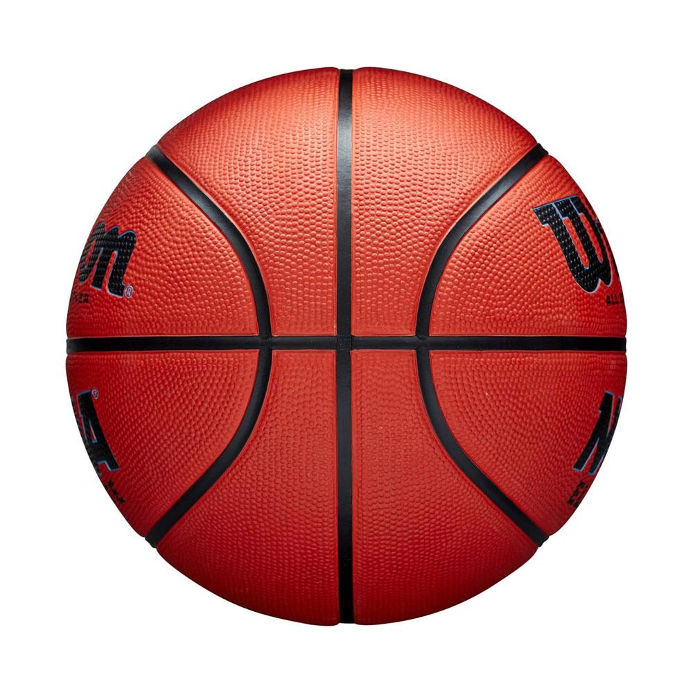 Wilson NCAA Elevate Basketball Ball Size 7 - Orange/Black
