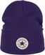 Converse All Star Chuck Patch Beanie Winter Knit Beanie Hat - Blue