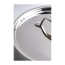 Dexam Supreme Stainless Steel Saucepan 20cm 3.5 Litres With Lid - Silver