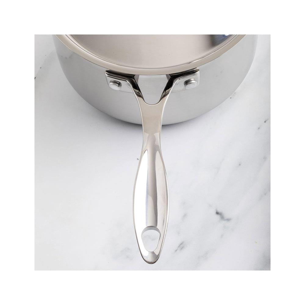 Dexam Supreme Stainless Steel Saucepan 16cm 1.5 Litres With Lid - Silver Secondary image