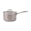 Dexam Supreme Stainless Steel Saucepan 12cm 0.9 Litres With Lid - Silver
