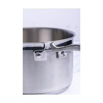 Dexam Supreme Stainless Steel Saucepan 12cm 0.9 Litres With Lid - Silver