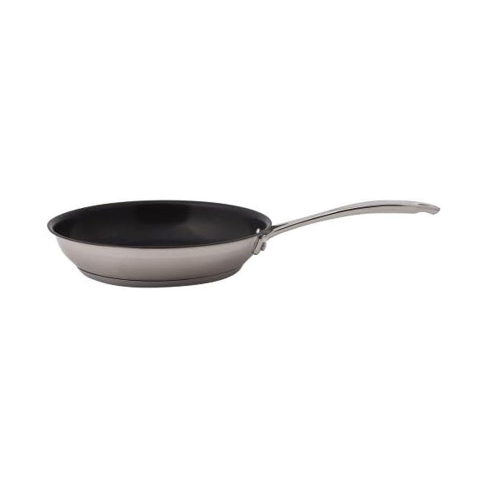 Dexam Supreme 24cm Non-Stick Frying Pan Stainless Steel - Silver Main image