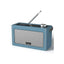 i-box Epoca Portable DAB/DAB+ And FM Radio With Bluetooth Speaker 2x 3W Stereo - Duck Egg Blue