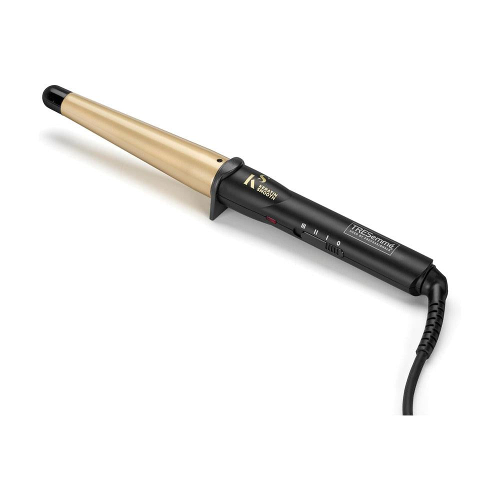 Tresemme Keratin Smooth Salon Shine Waves Hair Curling Wand - Black & Gold