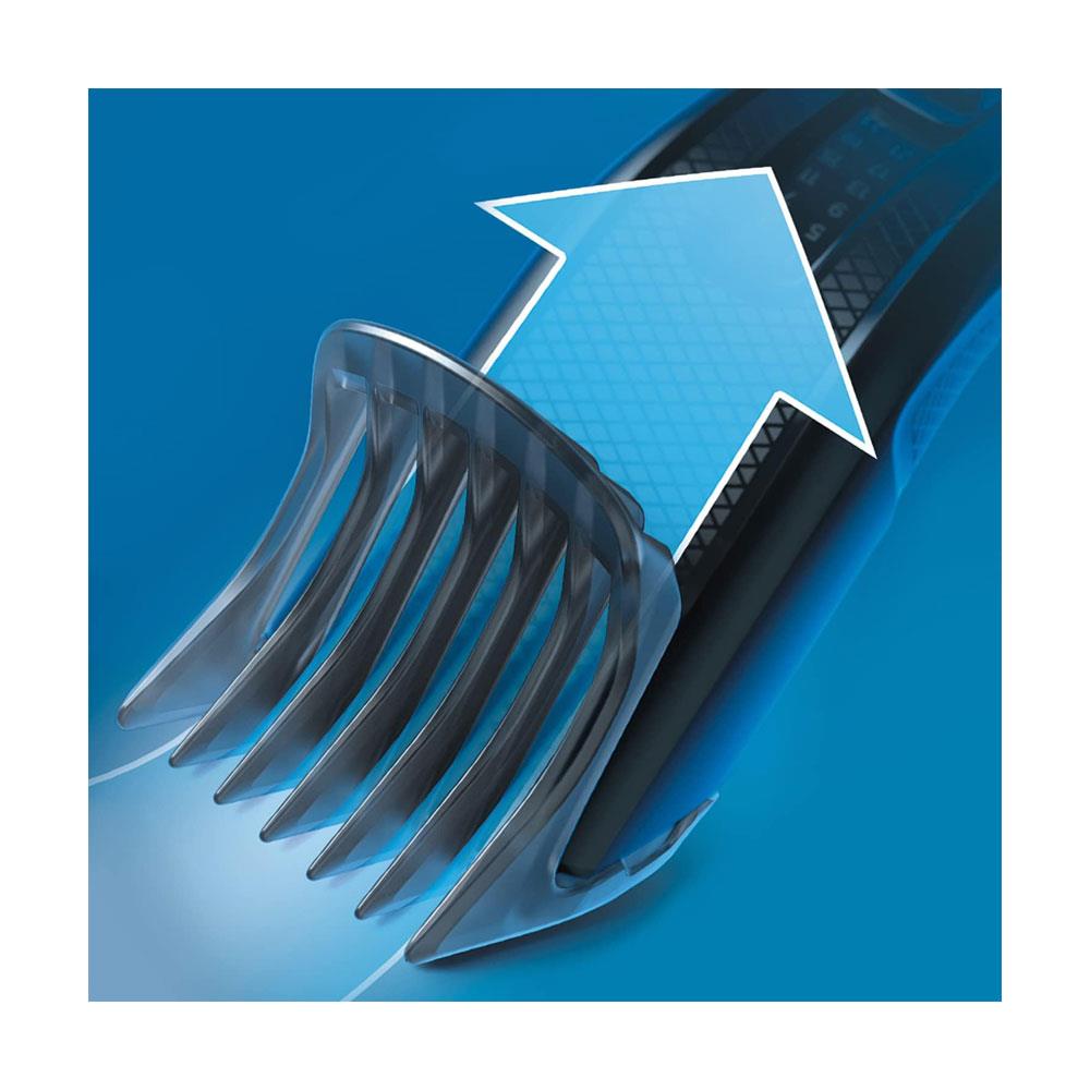 Philips Series 3000 Corded Hair Clippers With 13 Settings And Beard Comb - Black