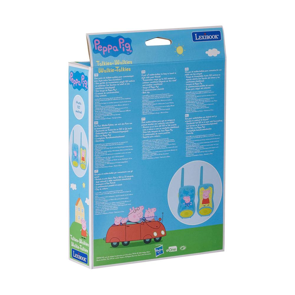 Lexibook Peppa Pig Walkie-Talkies With 120M Transmission Range - Blue
