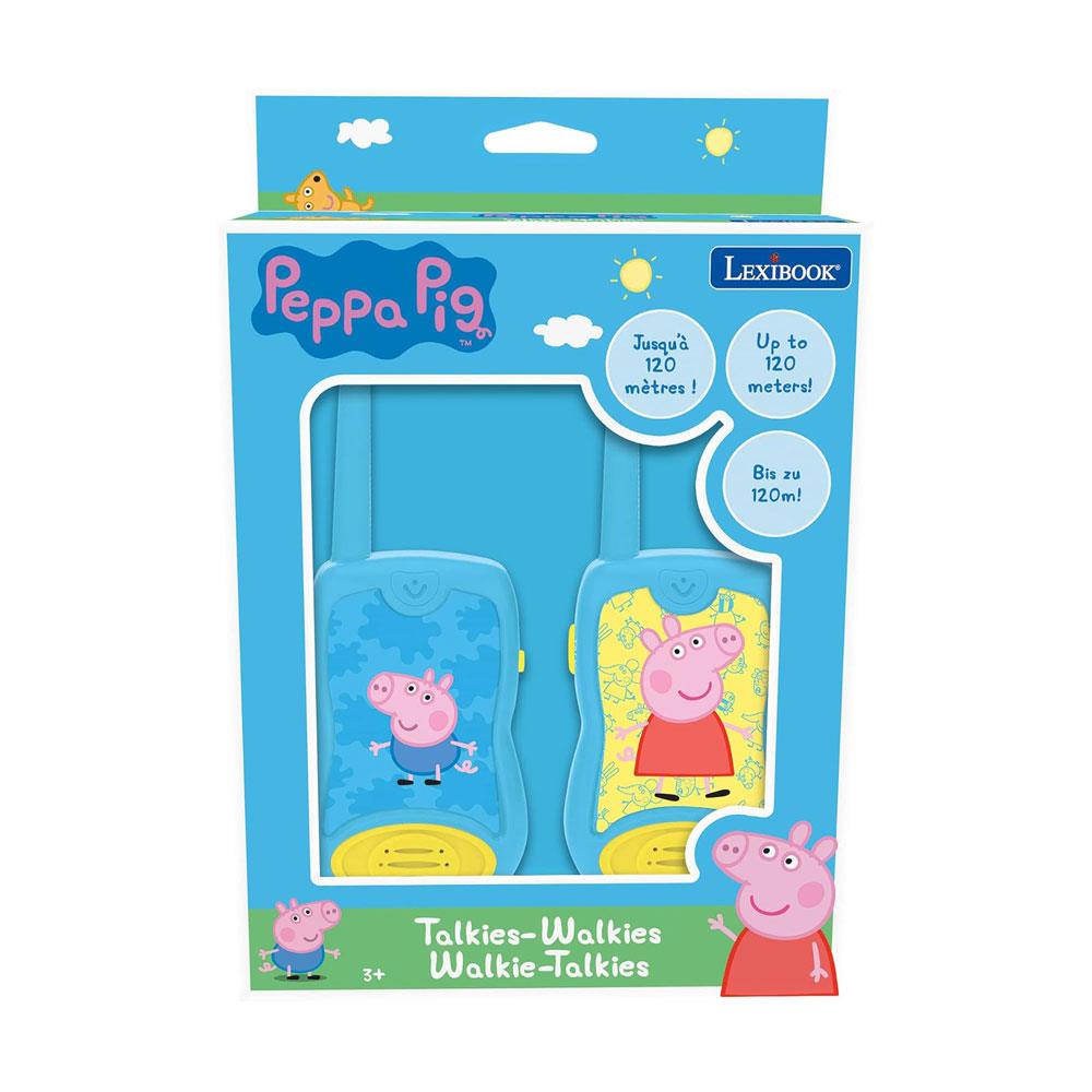 Lexibook Peppa Pig Walkie-Talkies With 120M Transmission Range - Blue