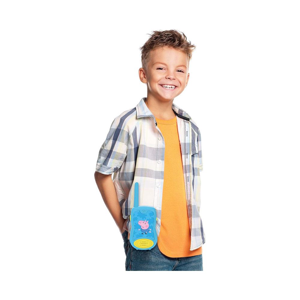 Lexibook Peppa Pig Walkie-Talkies With 120M Transmission Range - Blue