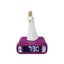 Lexibook 3D Disney Frozen II Elsa Childrens Clock With Night Light - Multicolour