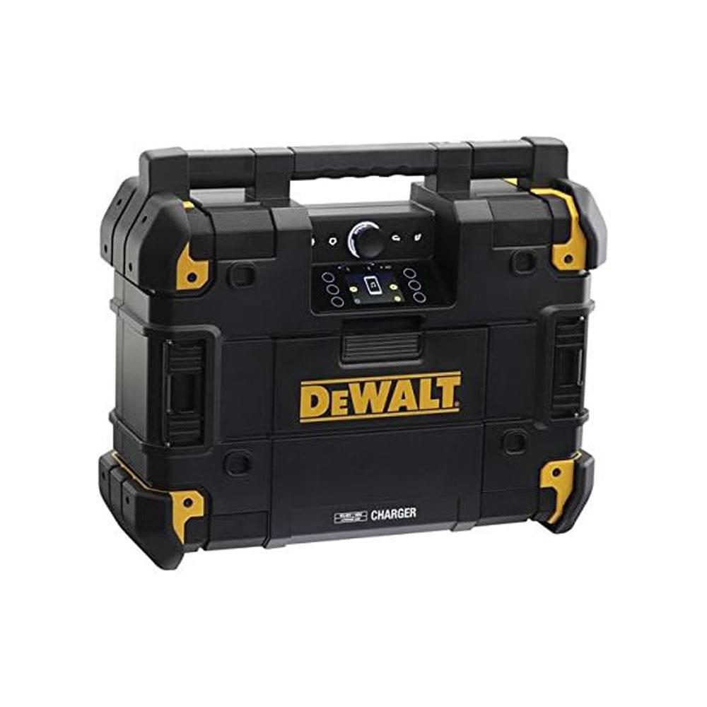 Dewalt 18V Li-Ion XR TSTAK DAB/FM/AM Digital Job Site Radio - Black/Yellow Main image