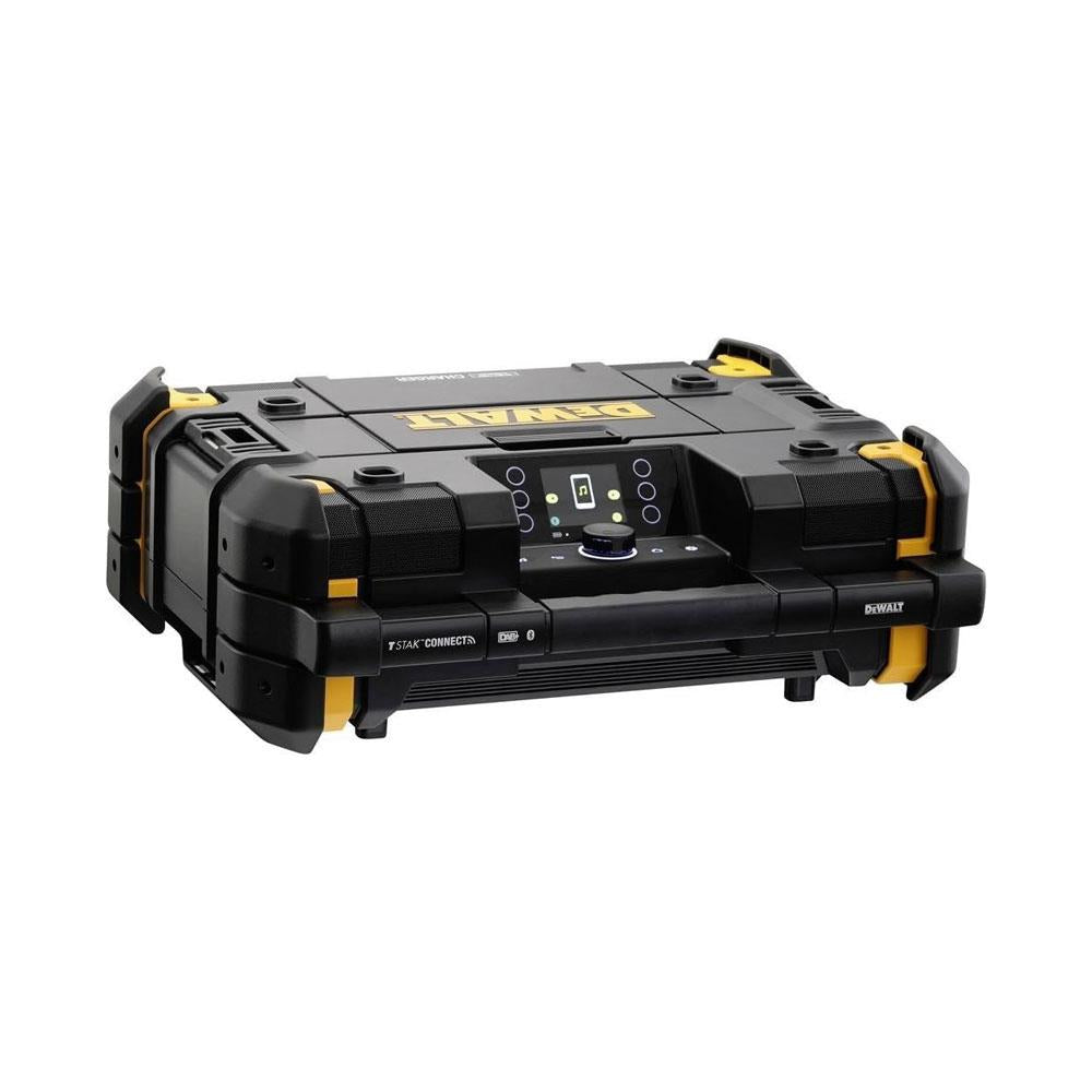 Dewalt 18V Li-Ion XR TSTAK DAB/FM/AM Digital Job Site Radio - Black/Yellow Secondary image