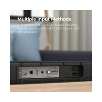 i-box Impulse TV Soundbar With Dolby Audio 100W Stereo 3 Preset Modes Bluetooth v5.0 With Remote Control - Black