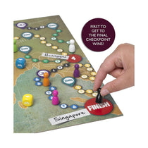 John Adams Ideal Race Across The World The Globe-Trotting Adventure Game ! - Multicolour
