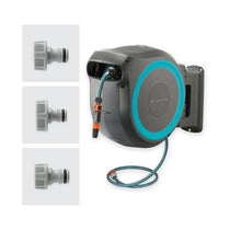 Gardena Wall-Mounted Hose Box RollUp M/L 25m - Turquoise