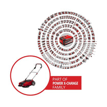 Einhell TE-SW 18/610 Li-Solo 18V Cordless Push Sweeper Power X-Change 20 Litres Dirt Tank Battery Not Included - Red
