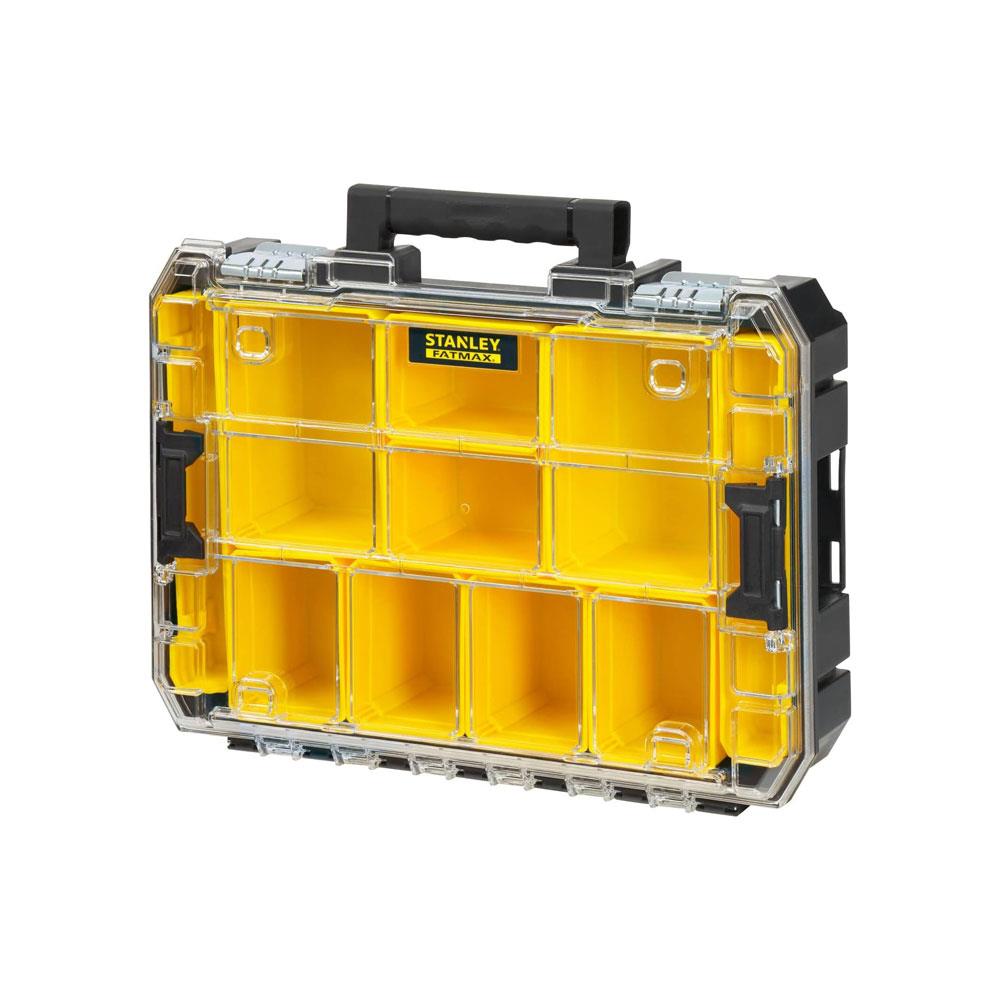Stanley FatMax PRO-STACK Tool Organiser Max Capacity 20kg 7.8 Litres 8-29-671 - Black Main image