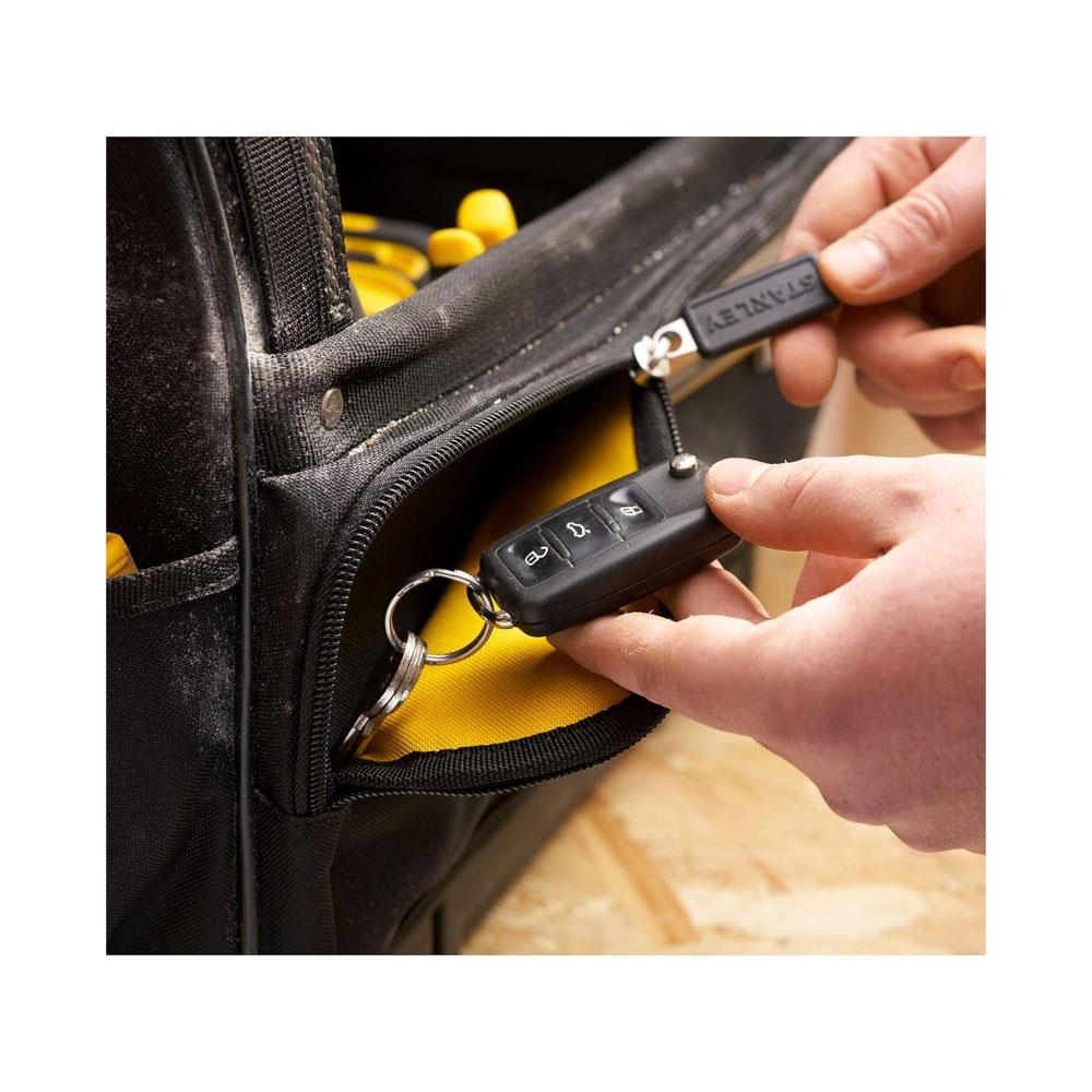 Stanley FatMax PRO-STACK Soft Open Tote Max Capacity 30kg 45 x 35 x 25cm 1-76-261 - Black