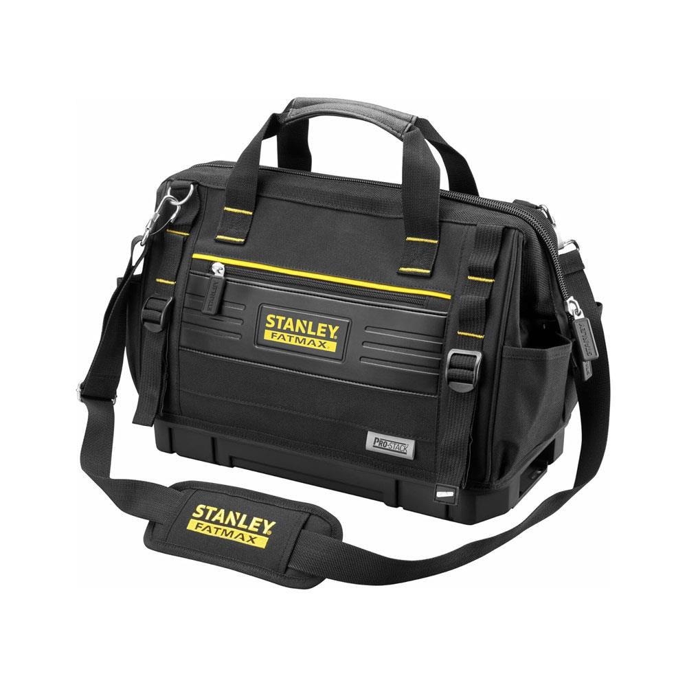 Stanley FatMax PRO-STACK Soft Bag Max Capacity 30kg 45 x 30 x 25cm 1- 76-271 - Black