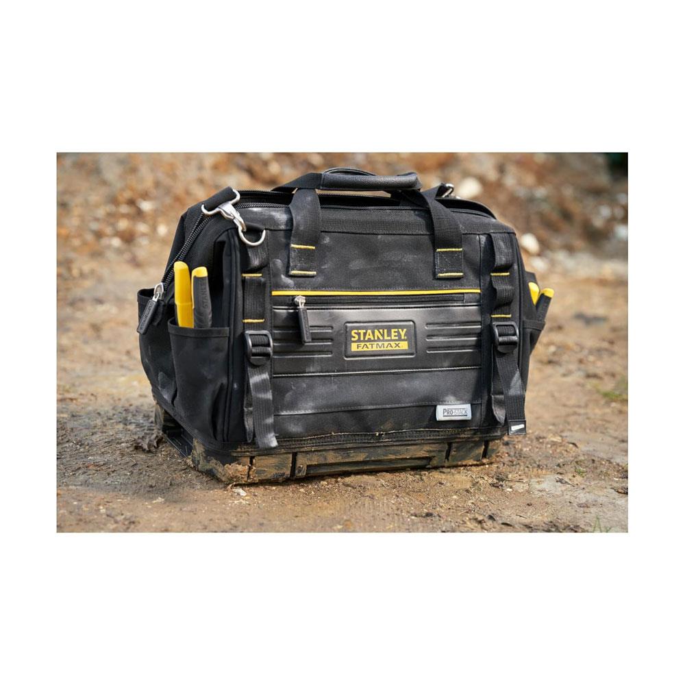 Stanley FatMax PRO-STACK Soft Bag Max Capacity 30kg 45 x 30 x 25cm 1- 76-271 - Black Secondary image
