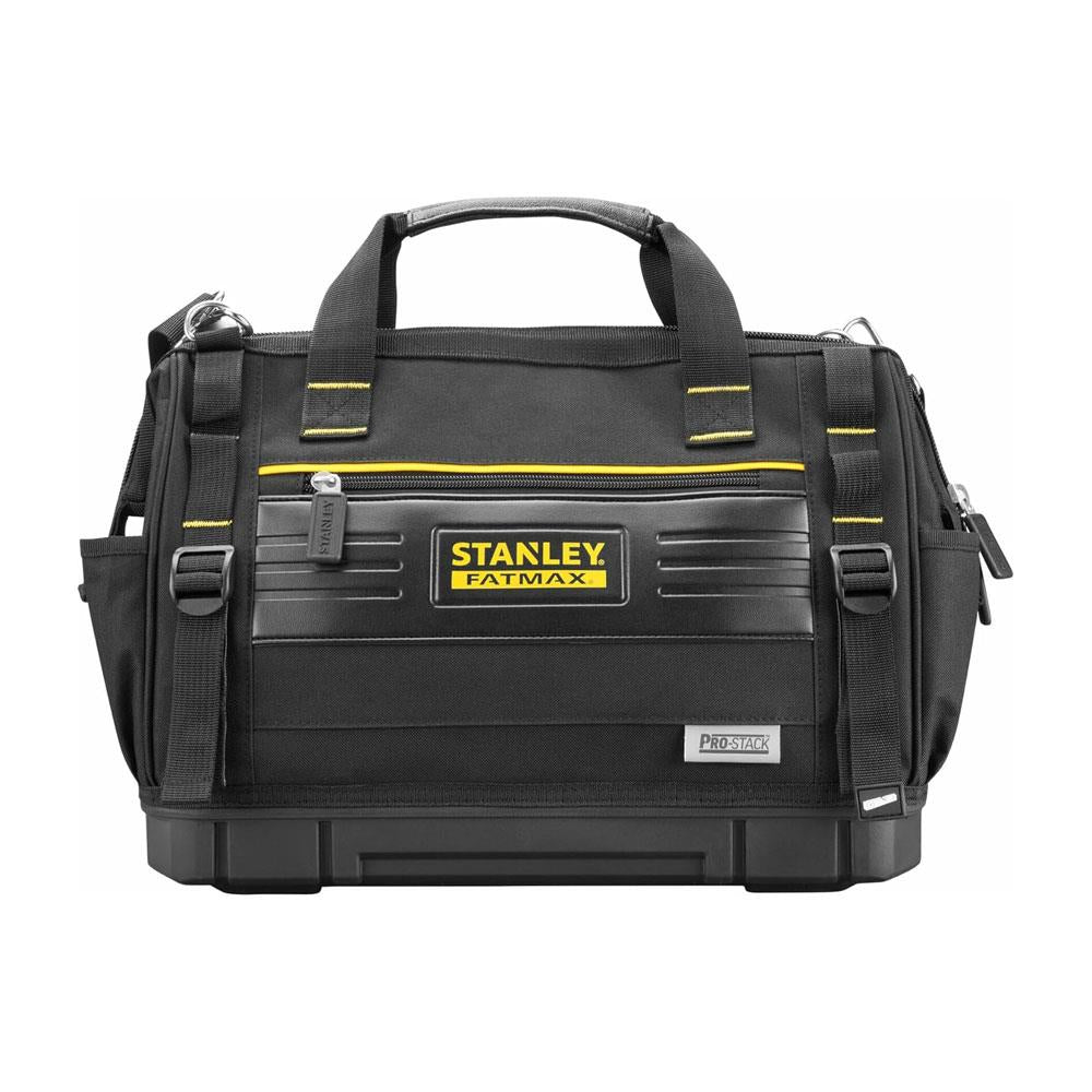 Stanley FatMax PRO-STACK Soft Bag Max Capacity 30kg 45 x 30 x 25cm 1- 76-271 - Black