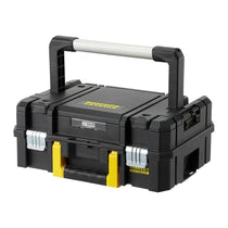 Stanley FatMax PRO-STACK Organiser Top Shallow Box Max Capacity 30kg 44 x 18.3 x 33.3cm 1-71-967 - Black